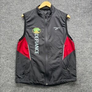 Brooks Running Vest Men's Medium Black Red Defiance Lightweight Running